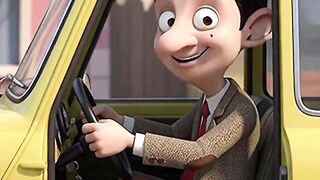 Mr. Bean’s Crazy Driving Adventure 😂🚗 | Funny 3D Cartoon