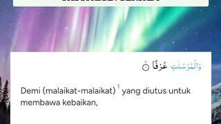 BACA AYAT INI 1-7  ALLAH AKAN MENGIRIM MALAIKAT  PEMBAWA RAHMAH KEPADA MU.  APA YANG ALLAH JANJIKAN KEPADA MU  PASTI AKAN TERJADI