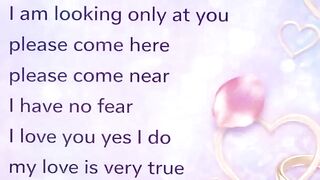 i am looking only at you