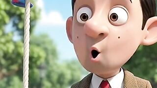 Bean and the Giant Balloon 🎈😂 | Funny 3D Cartoon Adventure