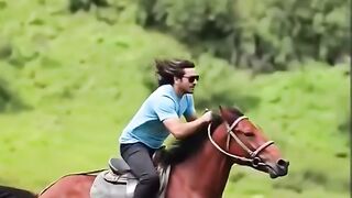 Riding horse love...