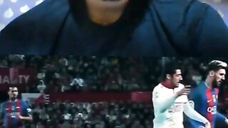 This Messi Dribble Is INSANE 🔥#messi #fcbarcelona #argentina #intermiami #reaction