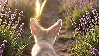 The Little Fox & The Glowing Butterfly ✨🦊