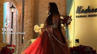 Latest Kashees Mehndi Bridal Lengha