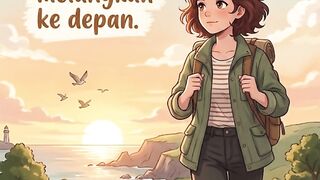 Jangan menyesali apa yang sudah berlalu, ambil pelajaran dan terus melangkah ke depan