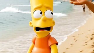 La historia de Bart Simpson.