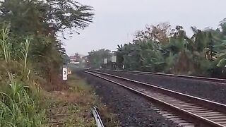 train pasenger view