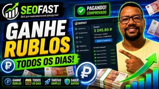 SEOFAST: How to Earn Rubles Daily Without Investing, exchange rubles for dollars to the FaucetPay crypto wallet