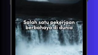 SALAH SATU PEKERJAAN PALING BERBAHAYA DI DUNIA! 🌊😱 #ocean  #radex #fyp