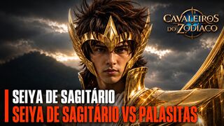 Os Cavaleiros do Zodíaco - Ômega | SEIYA DE SAGITÁRIO VS PALASITAS - PT 1
