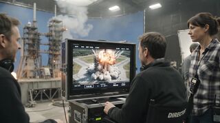Bastidores de Filme - Explosão de Foguete em Miniatura com Tela Azul | Dr. Ribeiro