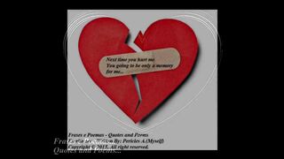 Next time you hurt me... [Quotes and Poems]