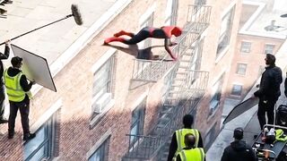 HOMEM ARANHA BASTIDORES.