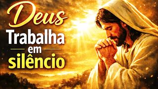 Deus trabalhar em silêncio