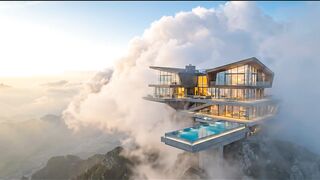 You Won’t Believe This Luxury Mansion Is Inside a Cloud ☁️🏠