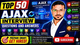 AJAX Interview Questions and Answers 🌐 | JavaScript Interview Tips