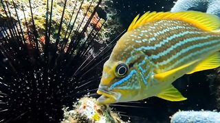 🐟 The Fish Knocked… Then It Showed the Diver What Was Hidden