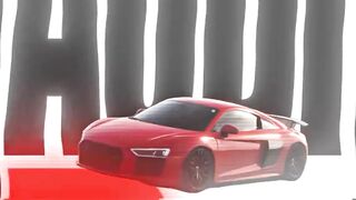 🔥 Audi R8 on an Empty Road | Supercar Dreams in Motion 🏎️