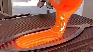 ​"You Won’t Believe What He Does With Molten Glass..."