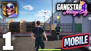 MISSÃO 1: ASSALTO A BANCO! 💰 Gangstar Mirage City Mobile