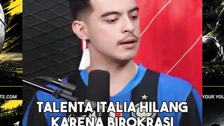 Diskusi tentang bagaimana sepak bola Italia