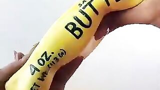 Tutorial de como fazer um SQUISHY macio de MANTEIGA