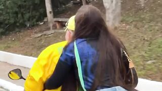 Gordão da XJ e Nicole Mandando Aquele Rolê de Moto! 🏍️🔥