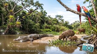 Animales de lá Amazonas