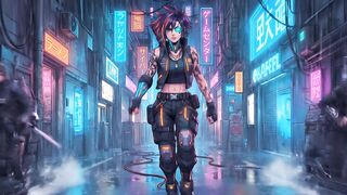 ⚡ WARNING: High Energy! "Midnight Circuit" (Epic Cyberpunk Anime MV)
