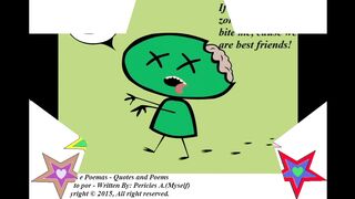 If you turn into a zombie, I let you bite me, best friends! [Quotes and Poems]