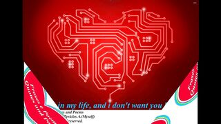 You login in my life, and don't want you log out [Quotes and Poems]