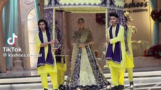 Beautiful Latest Kashees Bridal Lengha 2