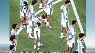 Masa-masa tersulit para pahlawan Argentina! 🇦🇷💔