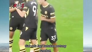 Katanya kekuatan Haaland hilang pas potong rambut?