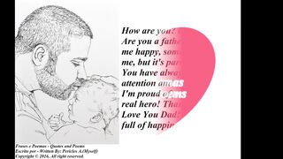 Good morning my father, you are my idol, i love you! [Message] [Quotes and Poems]