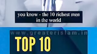 Top ten Richest people in the world || Dr zakir naik || islamtrue123
