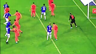 OUTRAGEOUS CORNER VOLLEY GOAL
