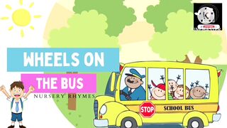 Wheels On The Bus  | Nursery Rhymes