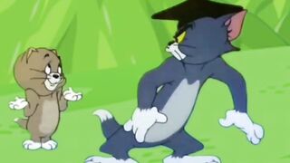 Jerry Hides Behind Tom's Cousin