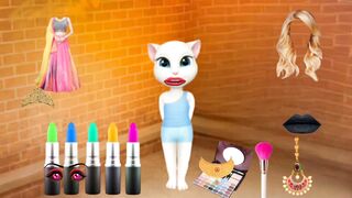 Talking tom billu funny dulhan new makeup video