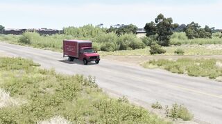 Cars vs Giant Bulge & BeamNG Drive.