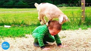Fails Of The Week - Who Said Babies Can't Have Fun Outdoors?