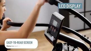 Marcy Dual Action Cross Training Recumbent Exercise Bike with Arm Exercisers.