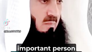 Important person simply because Allah