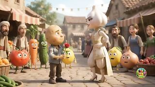 You insulted the love of the poor potato, the garlic story