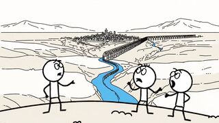 Como os Romanos levavam água por mais de 100 km