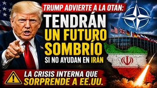 Trump lanza una dura advertencia a la OTAN por Irán: “Tendrán un futuro sombrío”