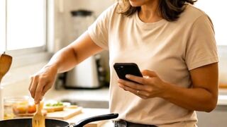 Ela saiu da cozinha por 2 minutos… 🔥