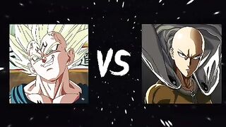 Strength, Agility, and Power... Majin Vegeta sweeps Saitama in every single category! 🤫⚡ Does Saitama even stand a chance?