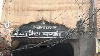 Hira chock of Farozpure city||Old city||Mrwhen Mrwhen Nice 2 Febspot video of the travel to